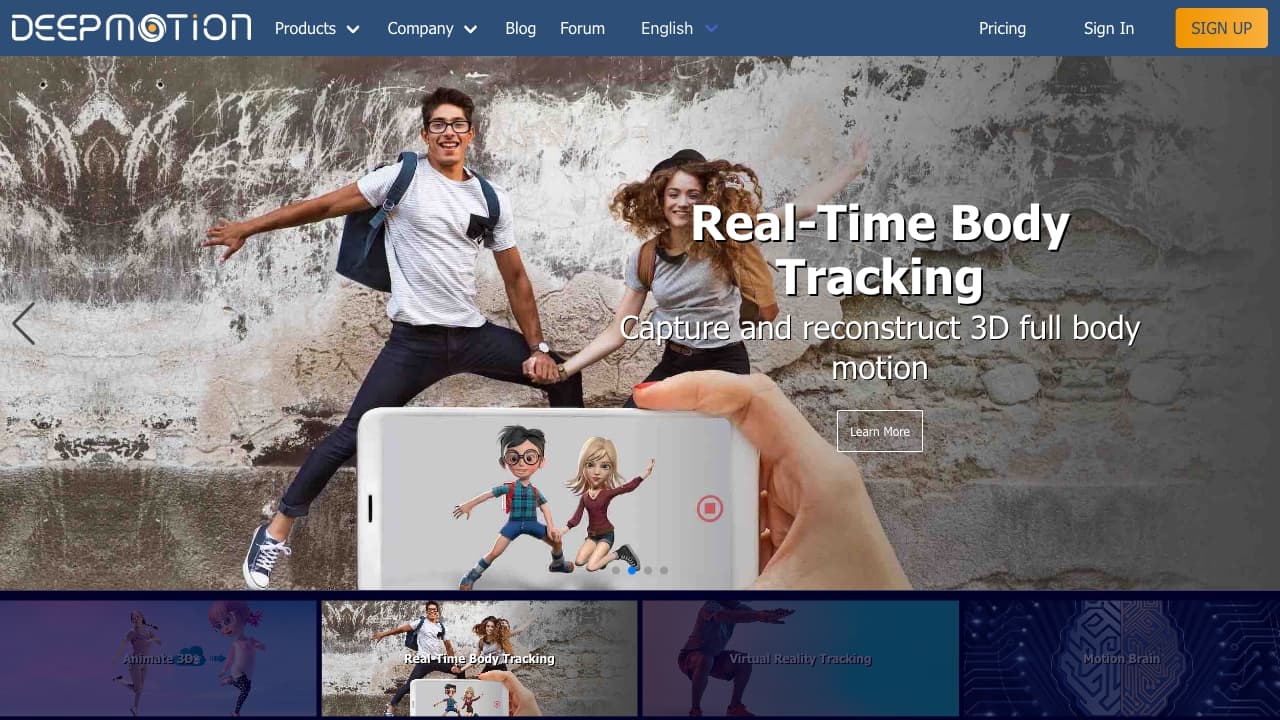 DeepMotion thumbnail