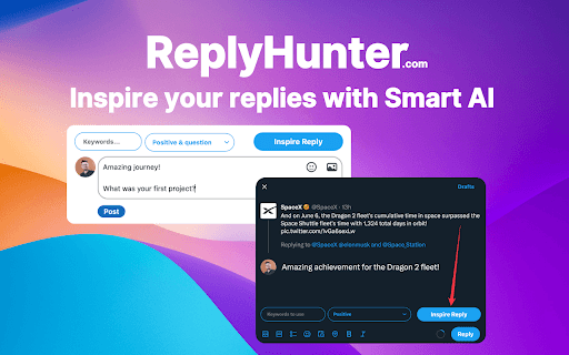 ReplyHunter.com - Smart AI Reply Generator thumbnail