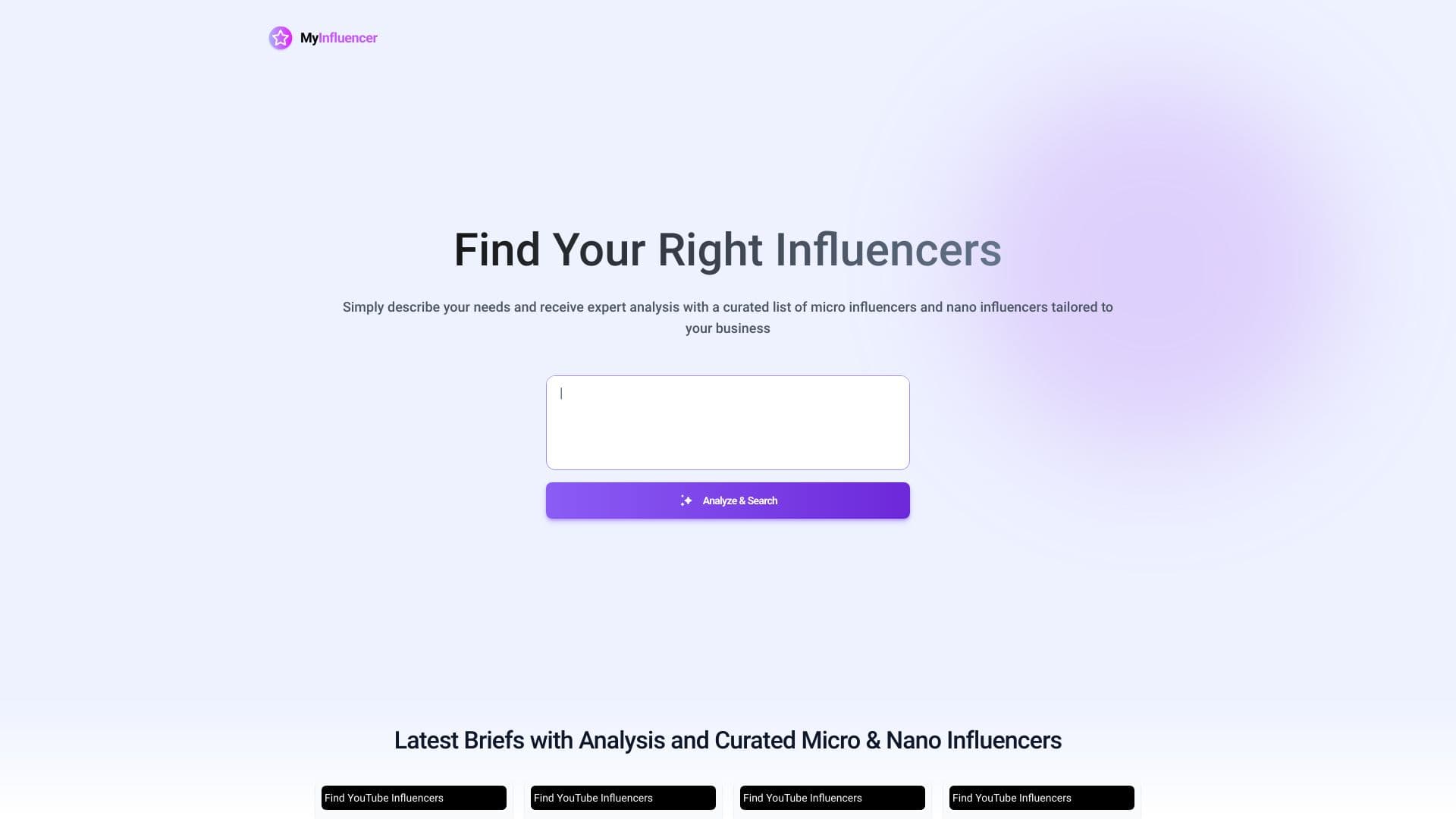 MyInfluencer - Find the Right Influencers for small businesses and startups thumbnail
