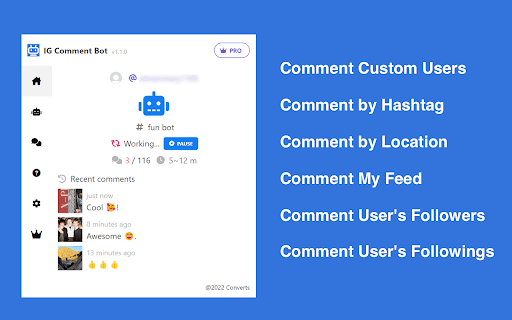 IG Comment Bot - Comment Automation for IG thumbnail