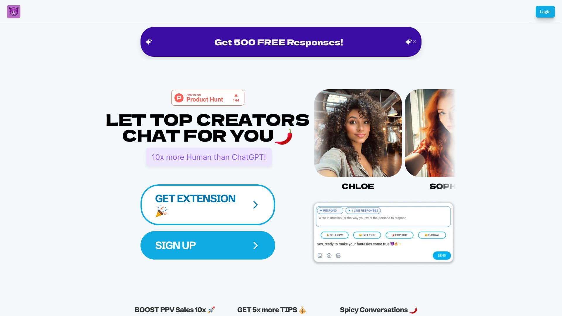 Onlyfans AI Chatbot - ChatPersona AI thumbnail