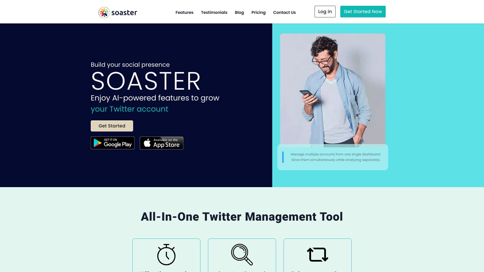 Soaster - Growth Your Twitter Account thumbnail
