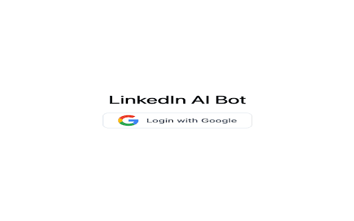 LinkedIn AI Bot thumbnail