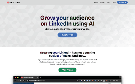 PostCraftAI thumbnail