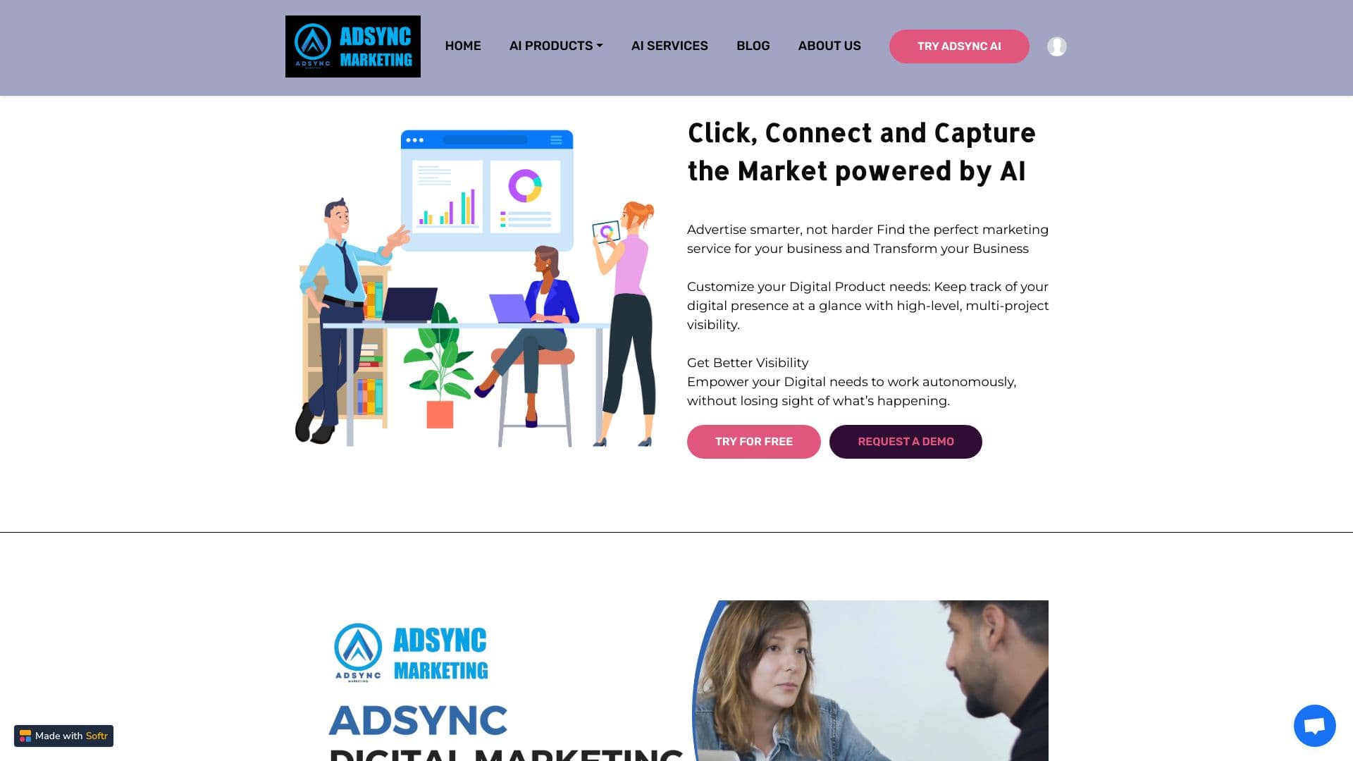 AdSync: AI Digital Marketing Solutions thumbnail
