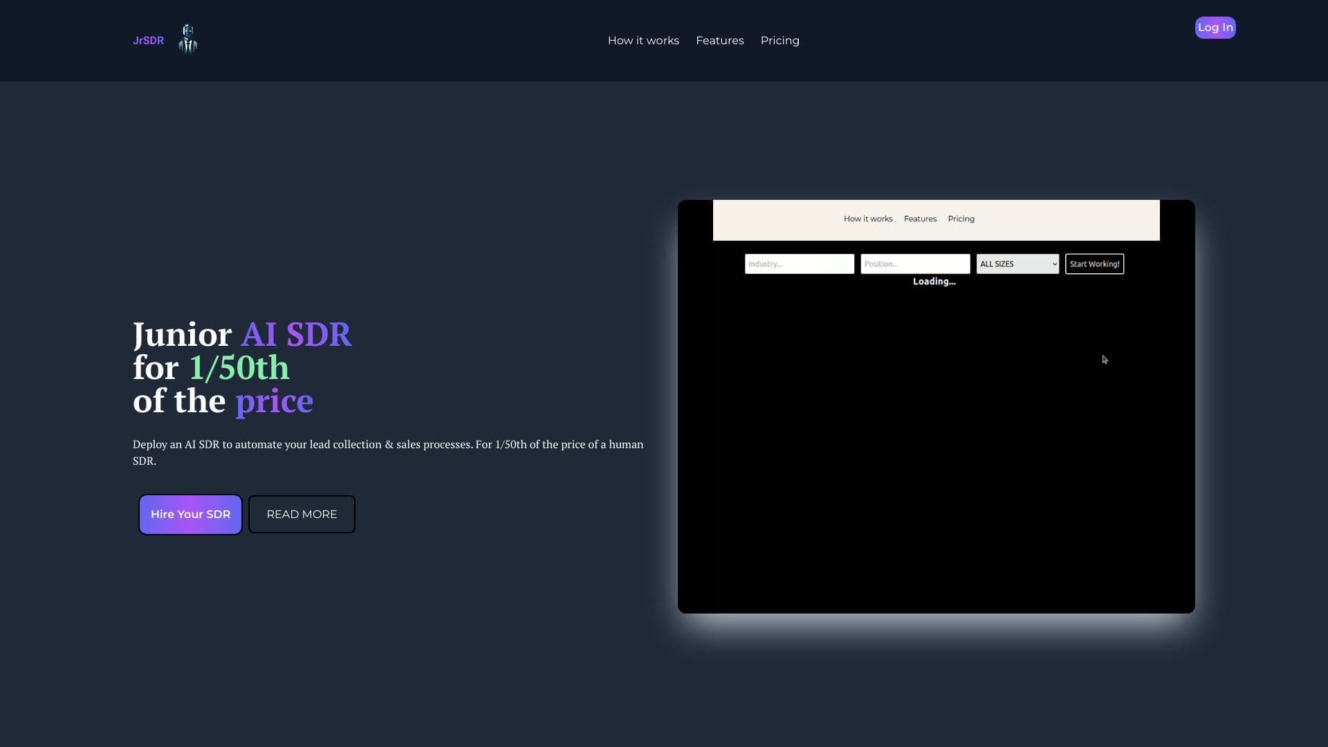 JrSDR - Completely Automated B2B Sales thumbnail