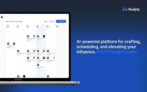 Realply: AI LinkedIn Outreach thumbnail
