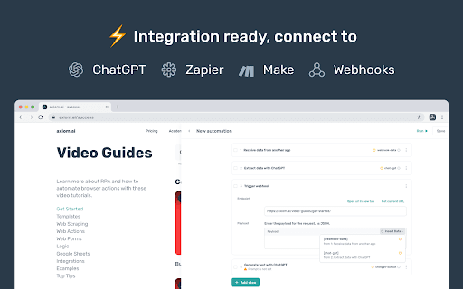 Axiom Browser Automation & Web Scraping thumbnail