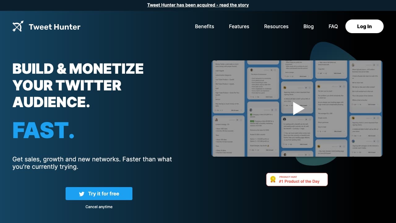 Tweet Hunter thumbnail
