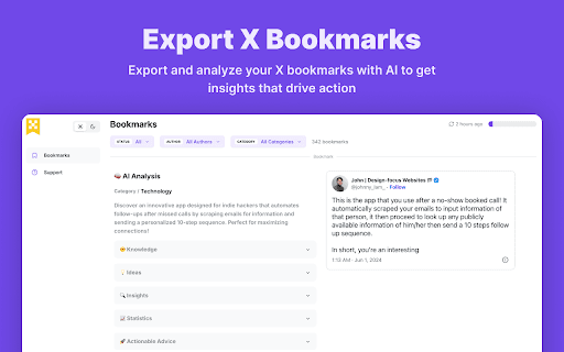 Export X Bookmarks thumbnail