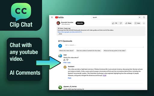 ClipChat Chrome Extension thumbnail
