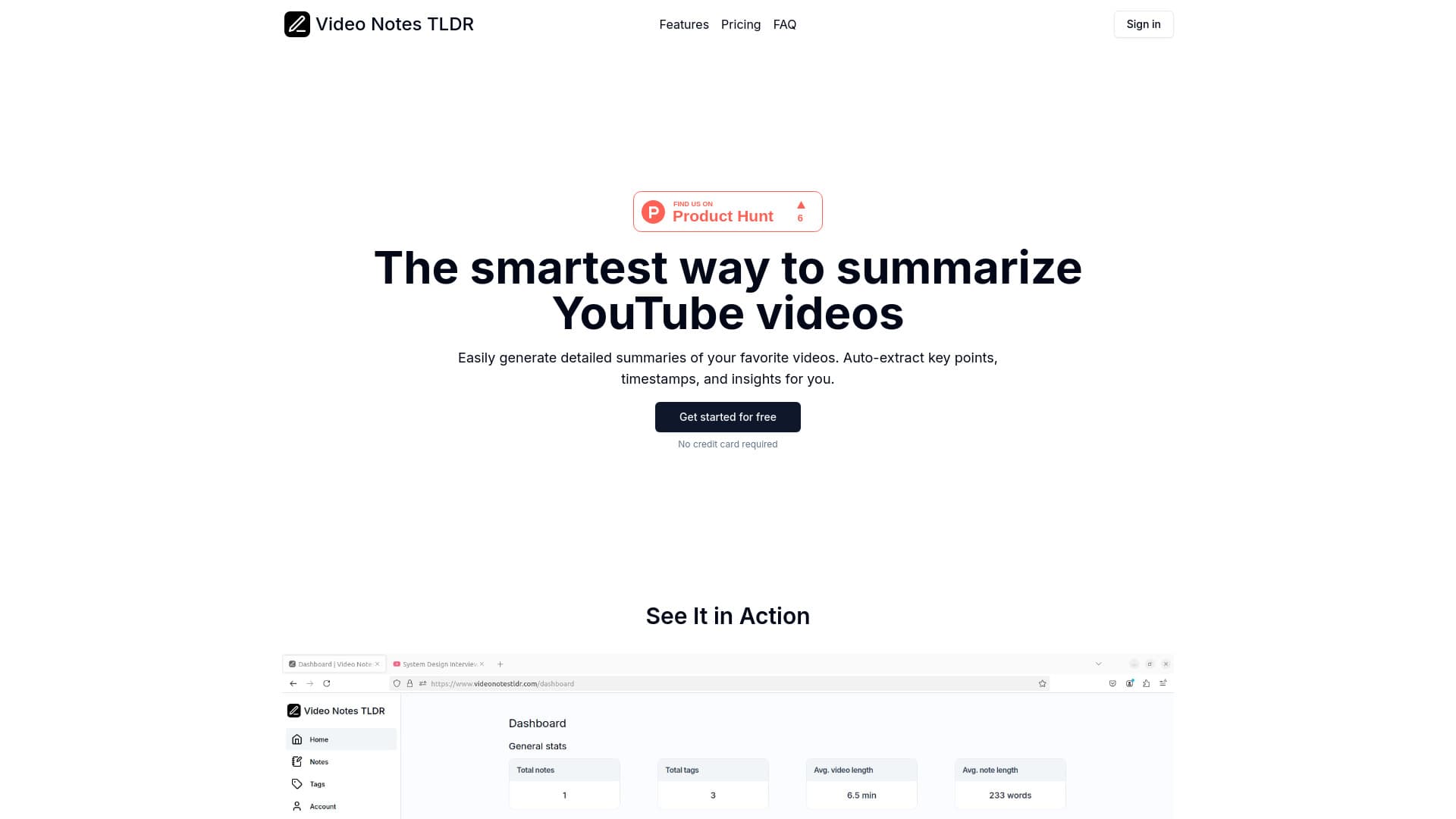 Video Notes TLDR thumbnail