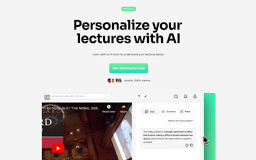 YouLearn - AI companion for learning thumbnail