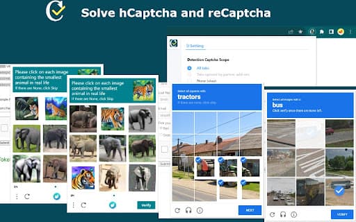 CAPTCHA Solver: auto hCAPTCHA reCAPTCHA freely thumbnail