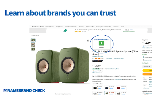 Namebrand-Check for Amazon thumbnail