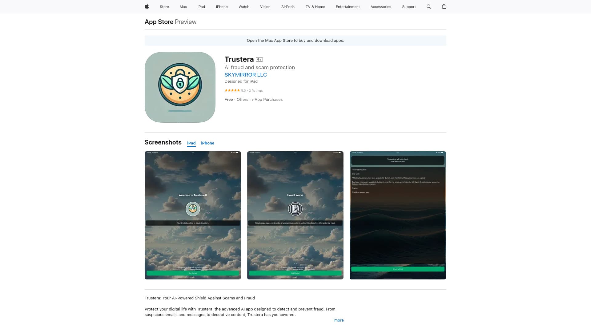 Trustera: AI fraud and scam protection thumbnail