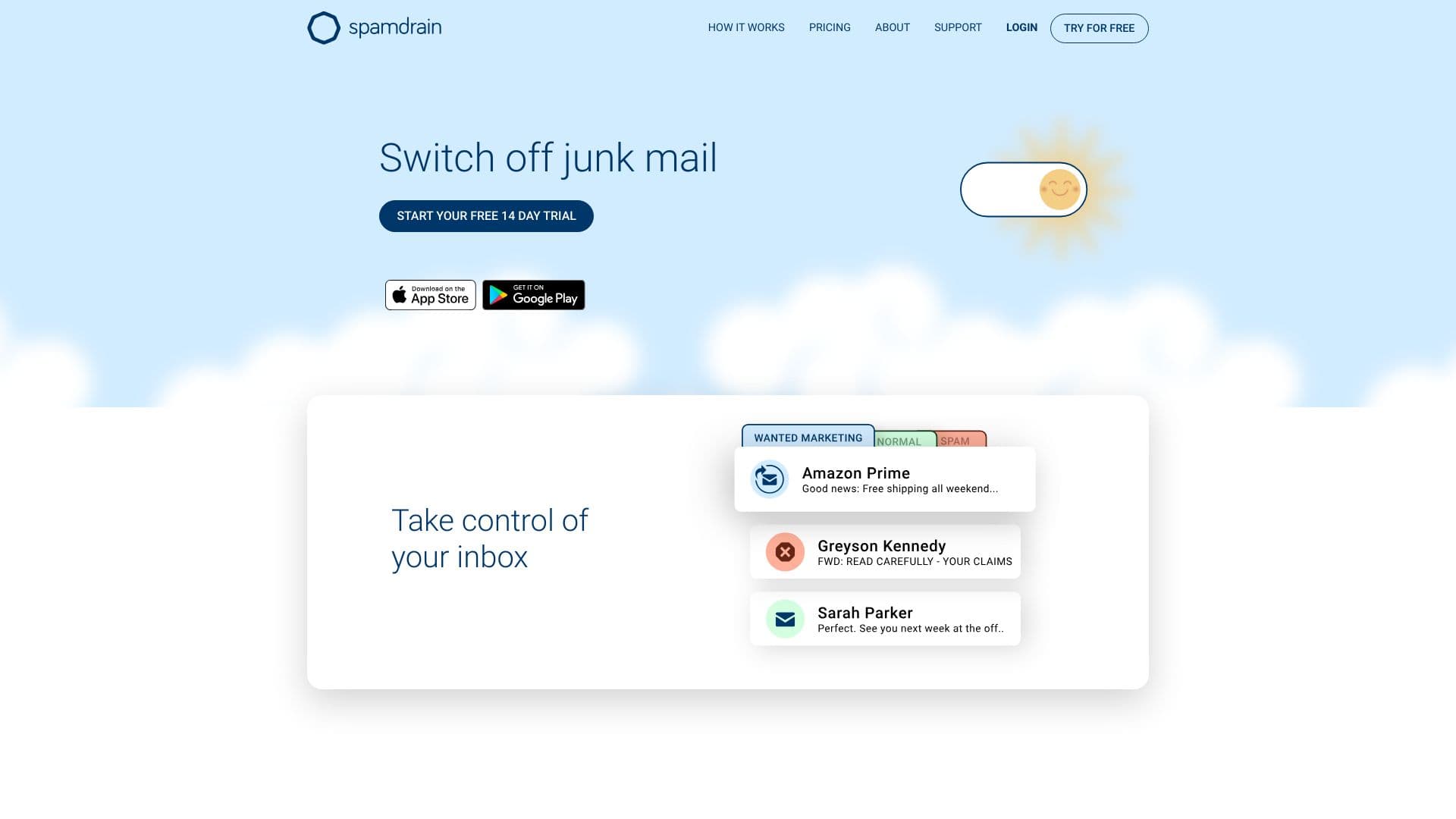 Spamdrain antispam thumbnail