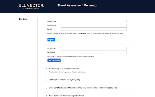 BluVector Threat Assessment Generator thumbnail