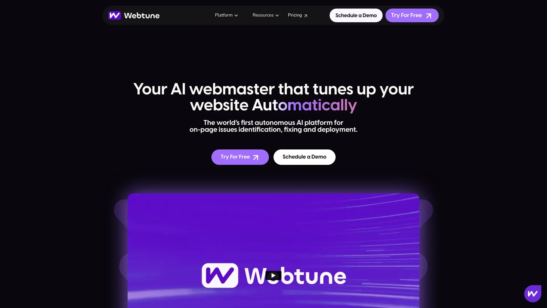 Webtune AI thumbnail