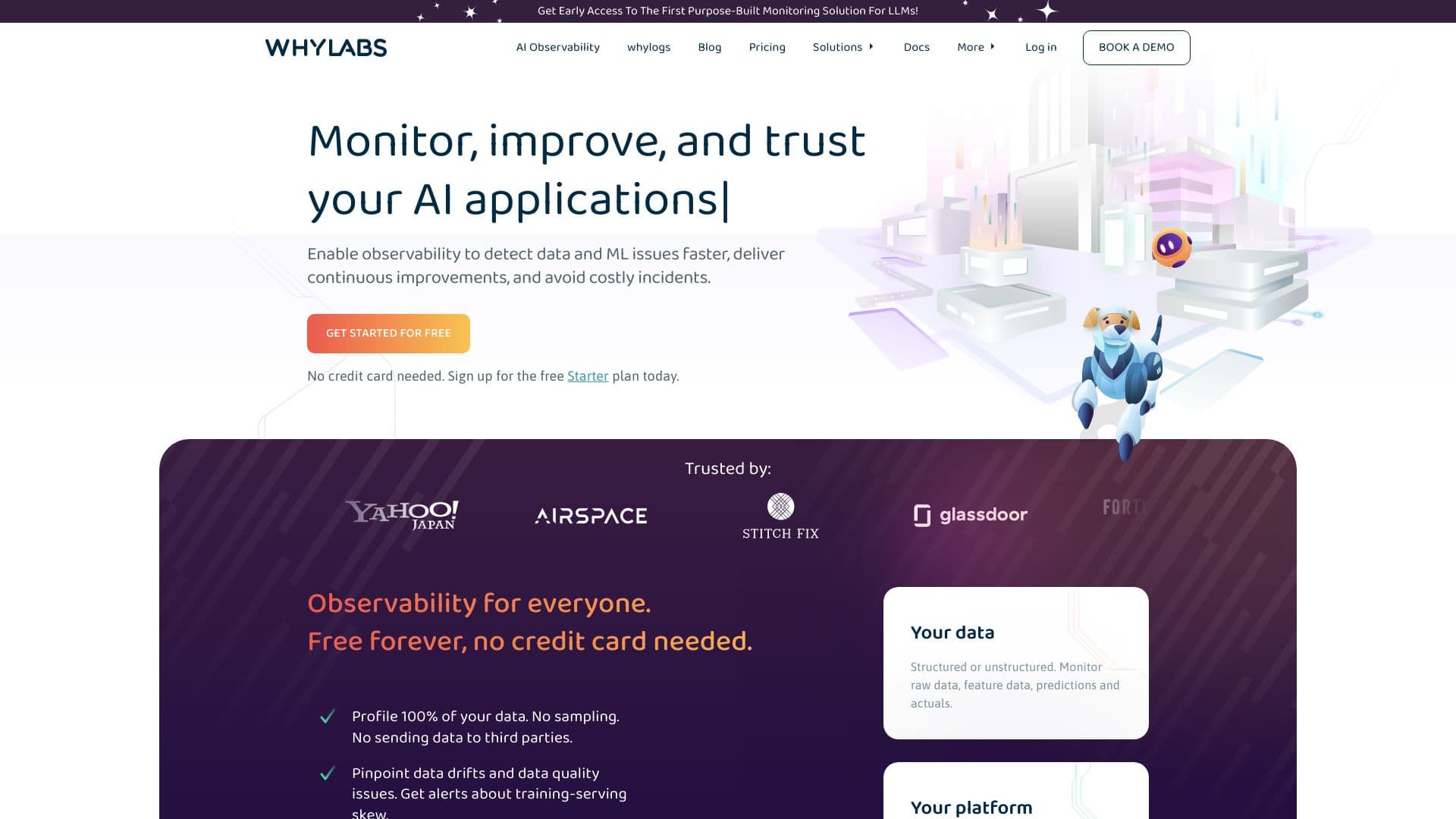 WhyLabs AI Observatory thumbnail