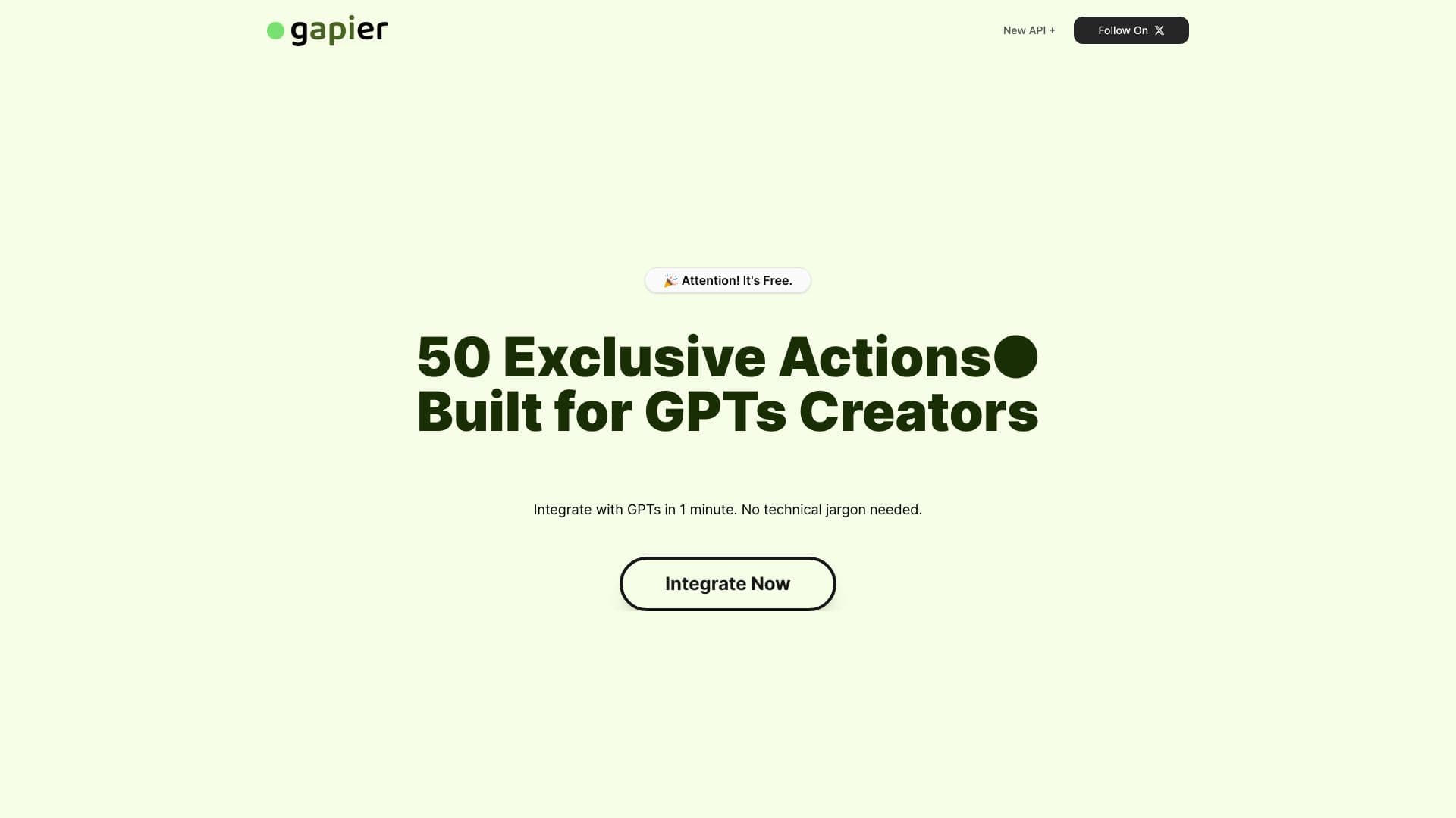 Gapier - Free GPTs Actions APIs thumbnail