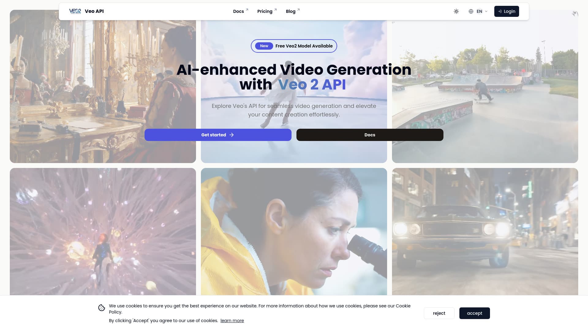 Veo2 API - AI Video API for Developers thumbnail