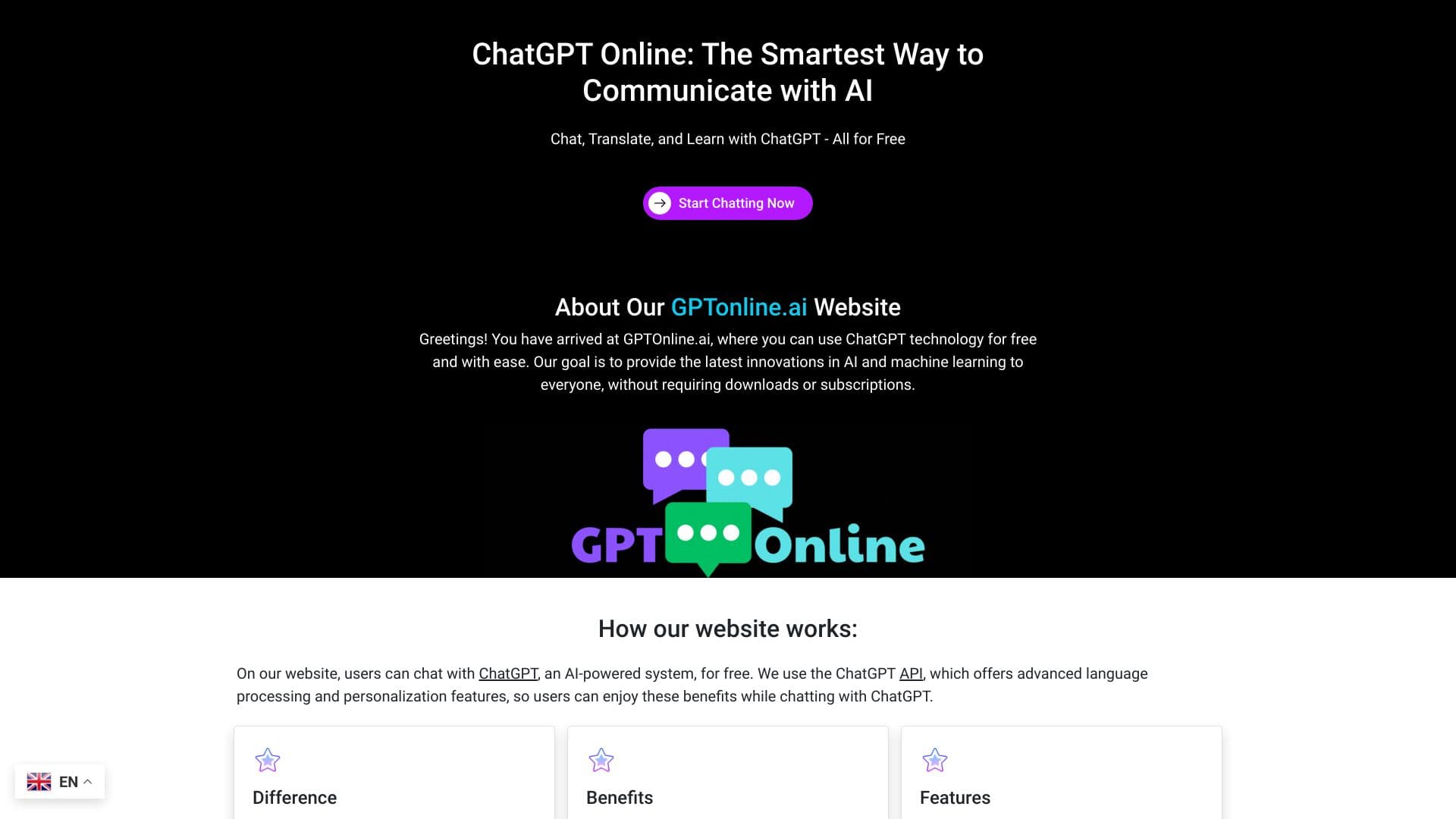 ChatGPT Online - GPTOnline.ai thumbnail