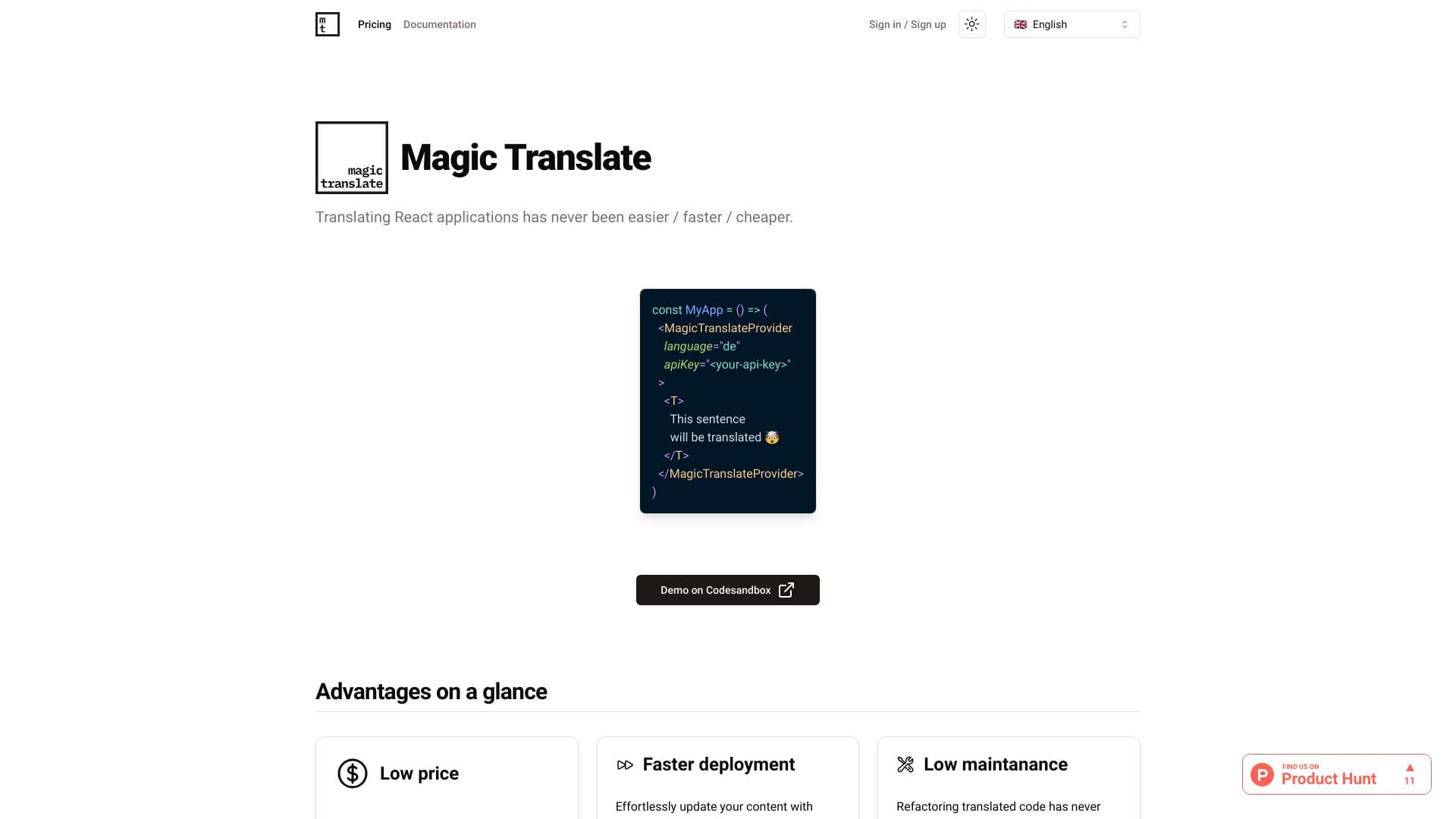 Magic Translate thumbnail