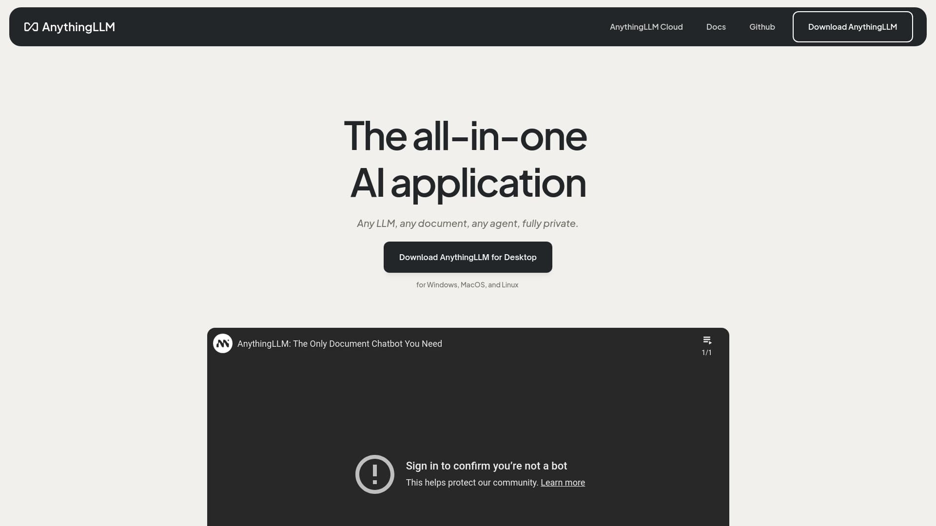 AnythingLLM thumbnail