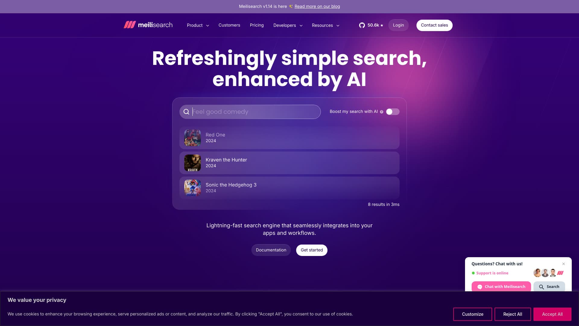 Meilisearch thumbnail