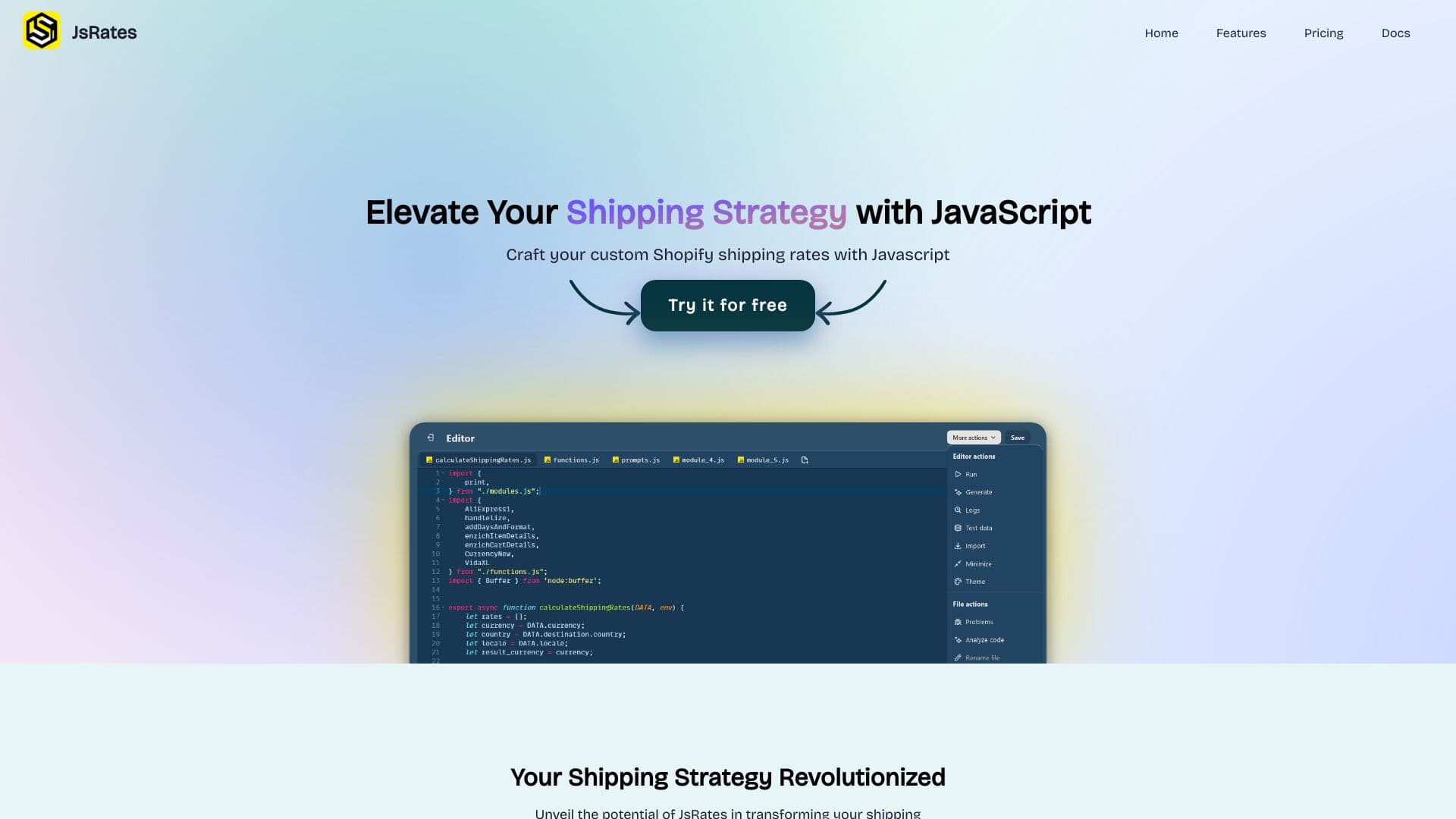 JsRates: Custom Shipping Rates thumbnail