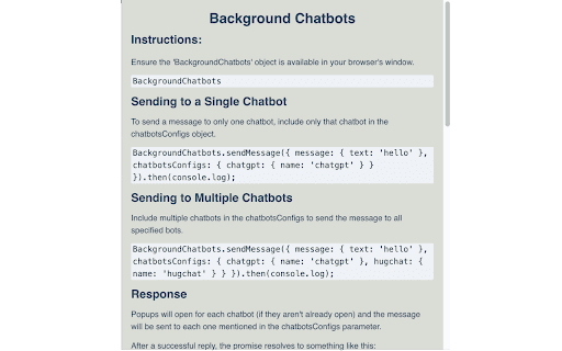 Background Chatbots - Use AI Chatbots like ChatGPT In Your Apps for Free! thumbnail