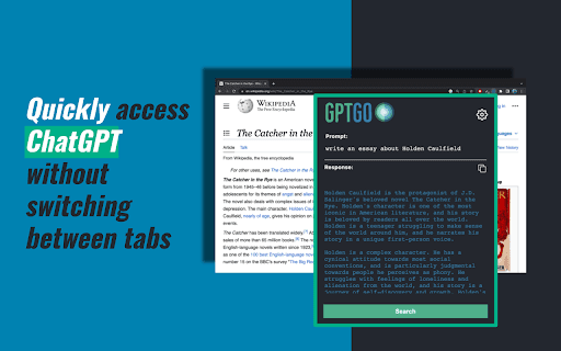 GptGO - ChatGPT from any tab thumbnail