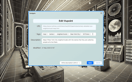 VuAgain-2023 Chrome extension thumbnail