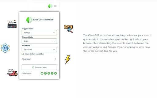 Chat GPT for Google thumbnail