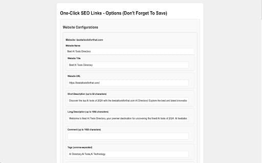 One-Click SEO Links thumbnail