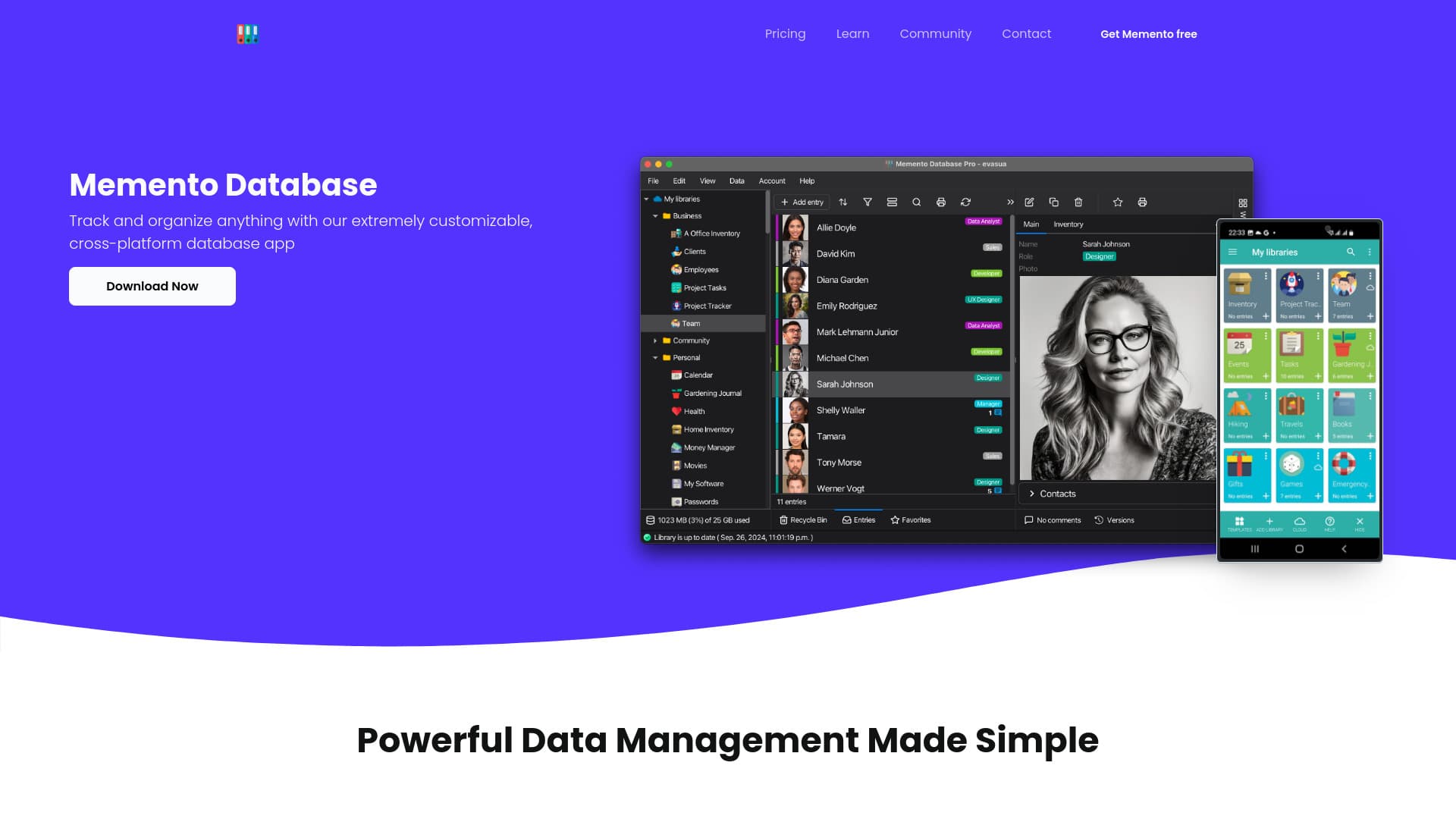 Memento Database thumbnail