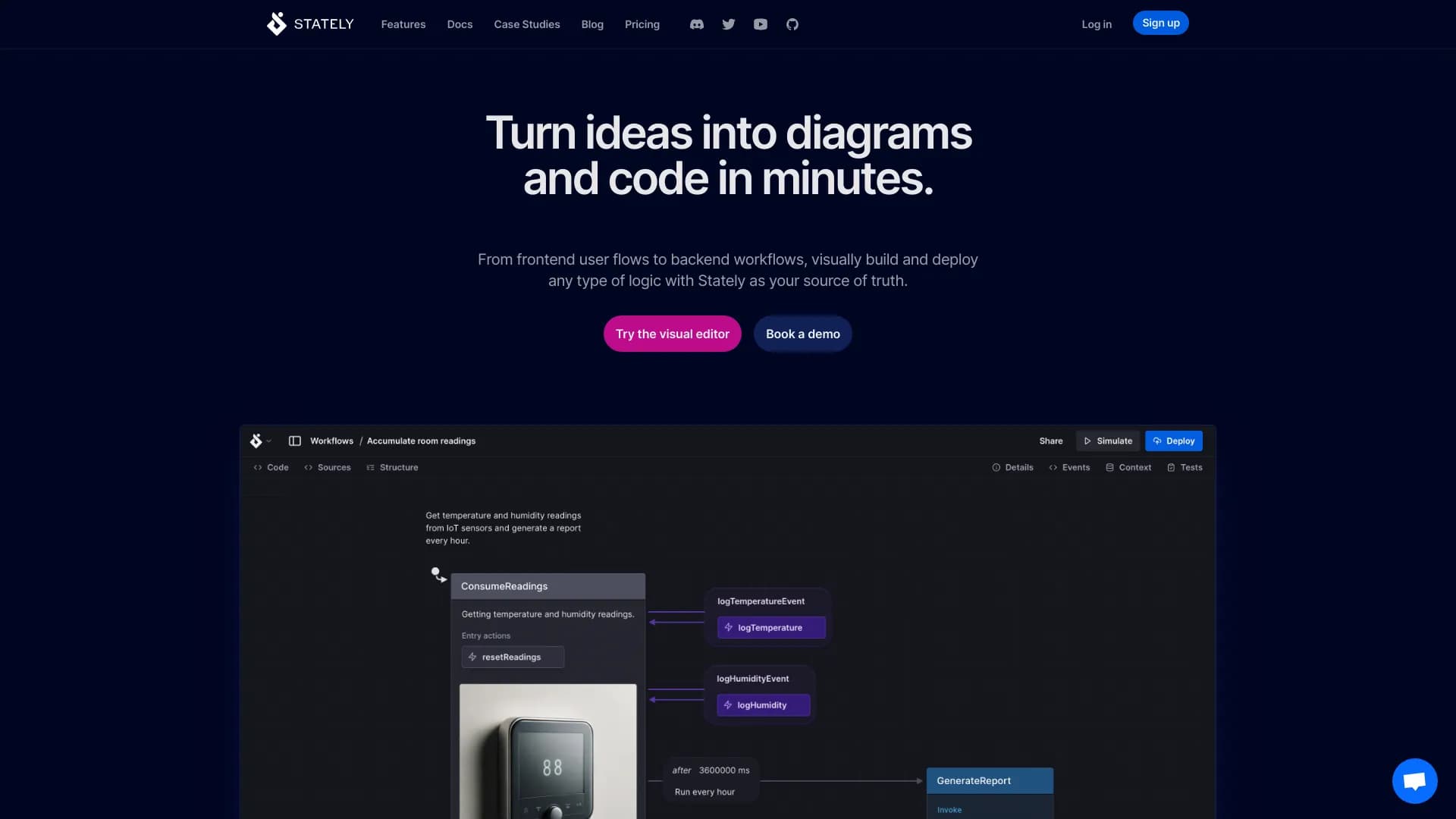 stately.ai screenshot