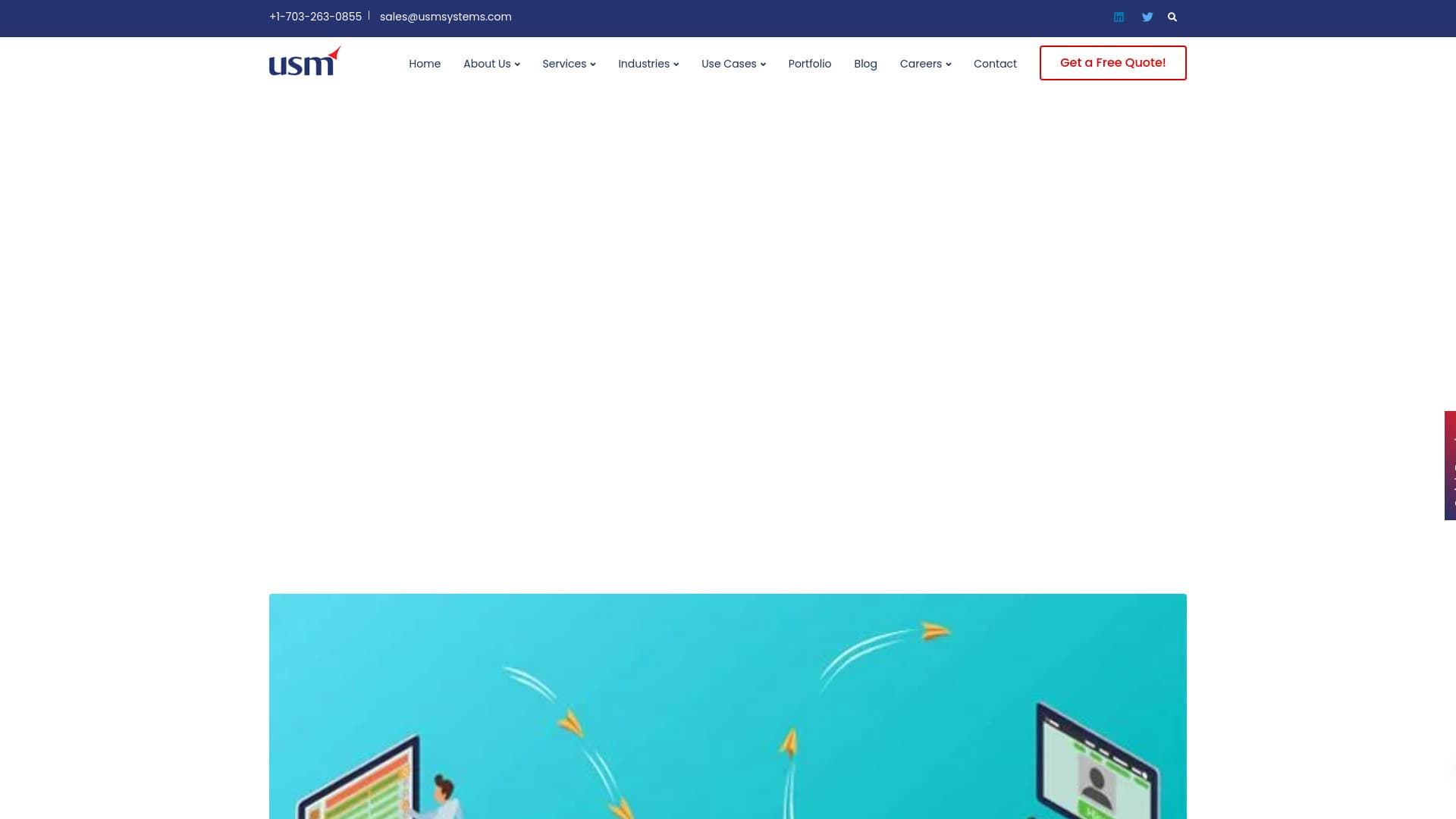 Mobile app solutions with USM Systems thumbnail