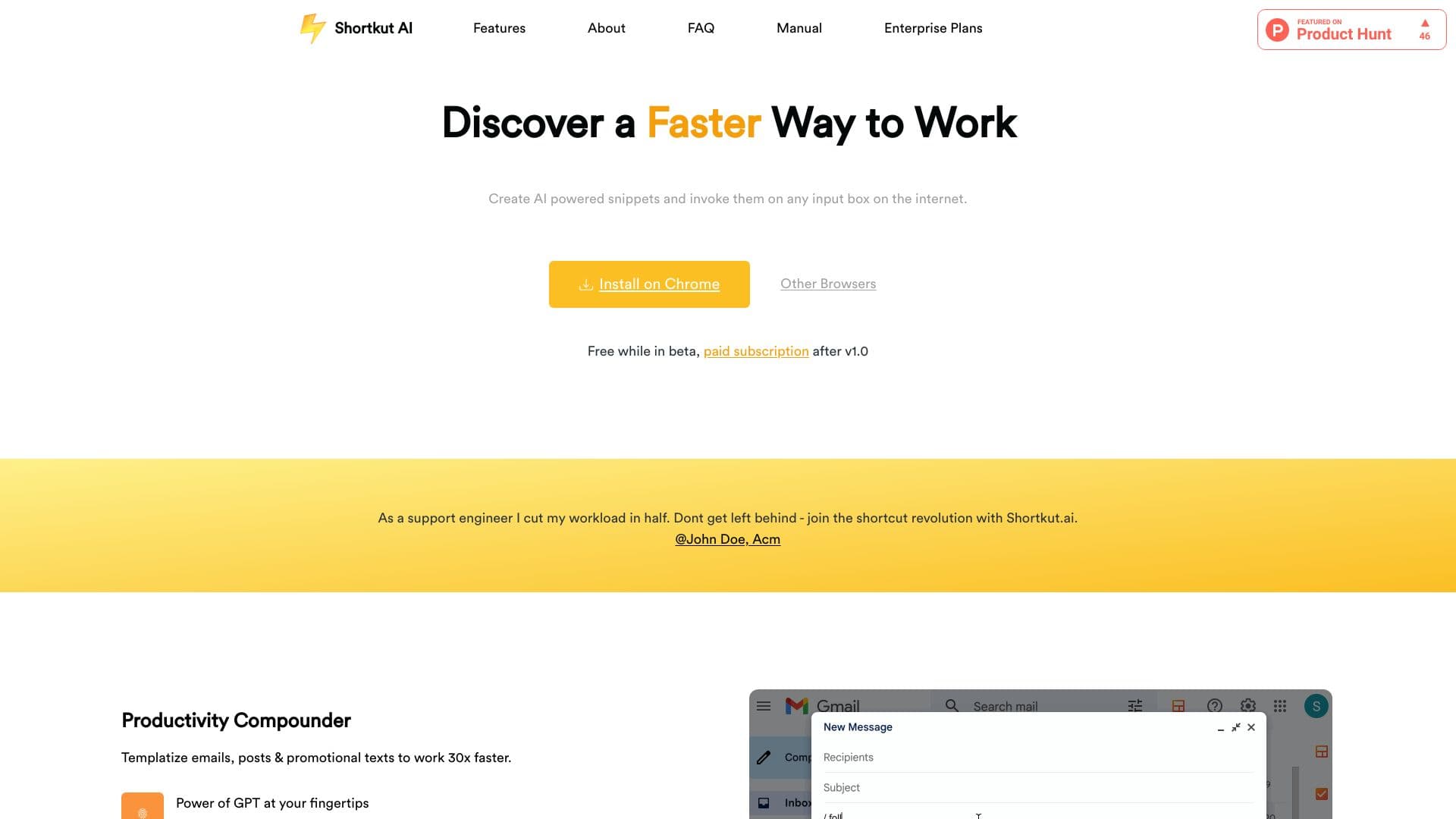 Shortkut for Chrome thumbnail