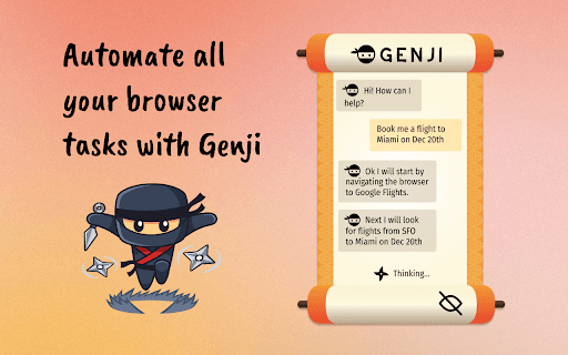 Genji - AI Browser Assistant thumbnail