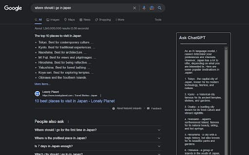 ChatGPT for Google Search thumbnail