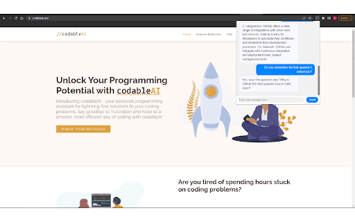 Chrome ChatGPT by CodableAI thumbnail