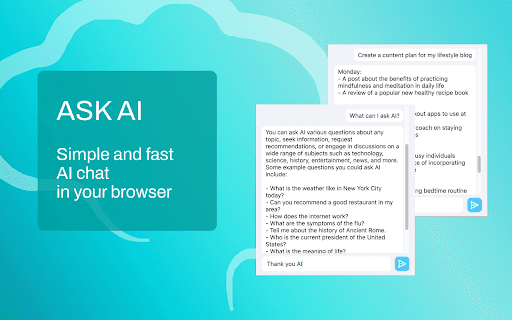 Ask AI - GPT chat thumbnail