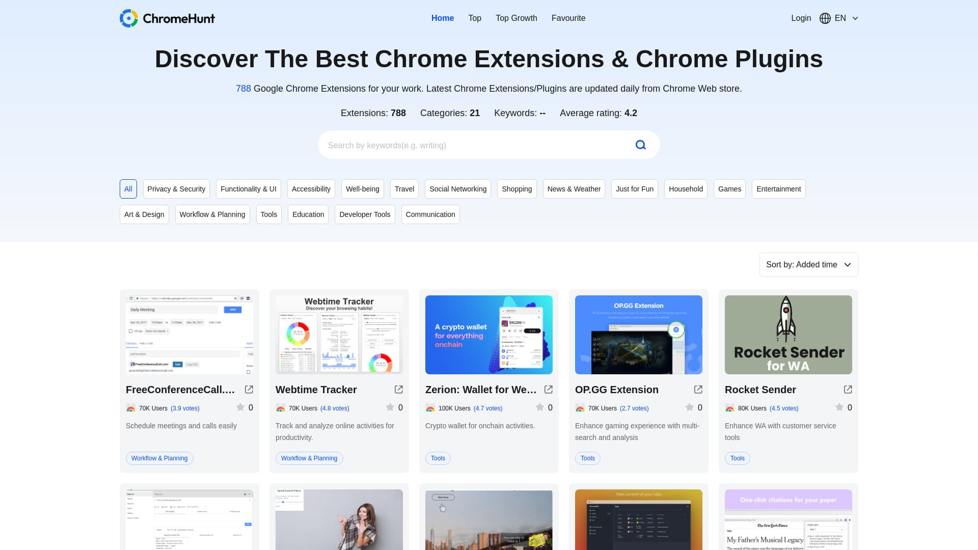 Chrome Extensions & Chrome Plugins Finder thumbnail