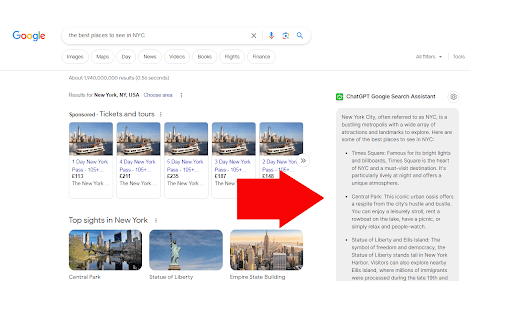 ChatGPT Google Search Assistant thumbnail