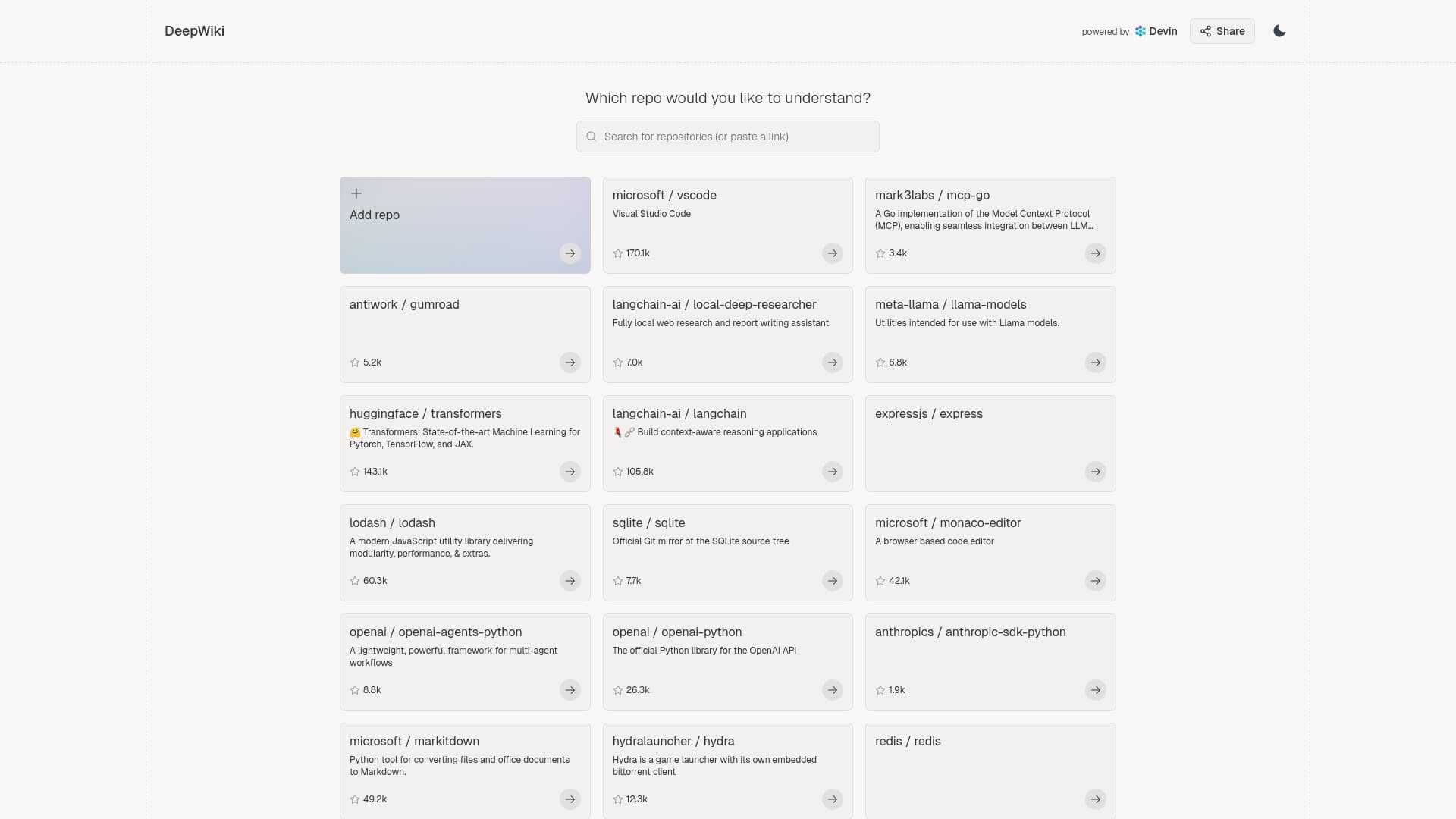 DeepWiki by Congnition thumbnail