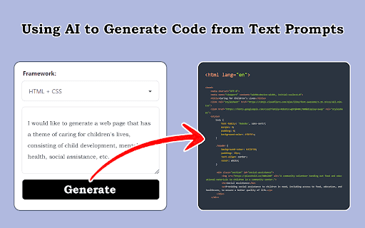 AI Front-End Code Generator thumbnail