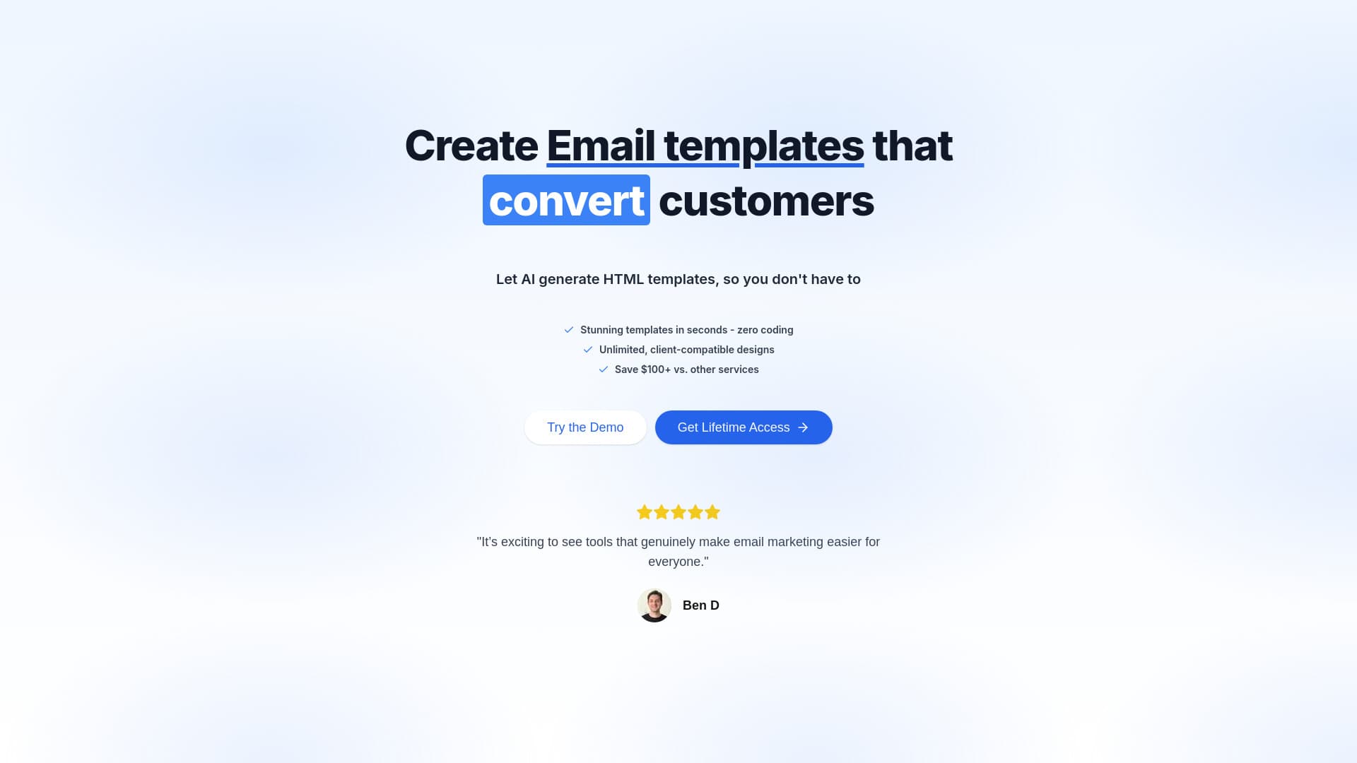 HTML Email thumbnail