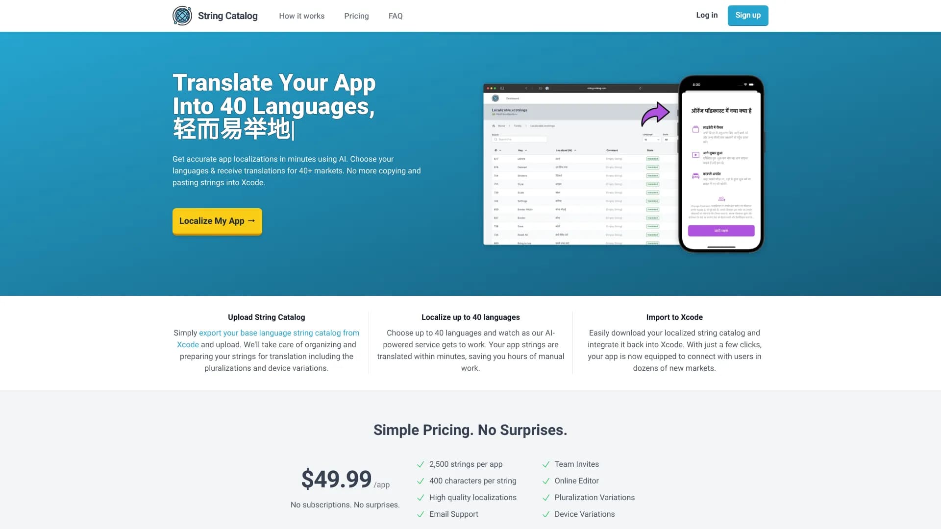 String Catalog thumbnail